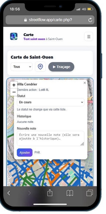 Affectation d'agent à un secteur